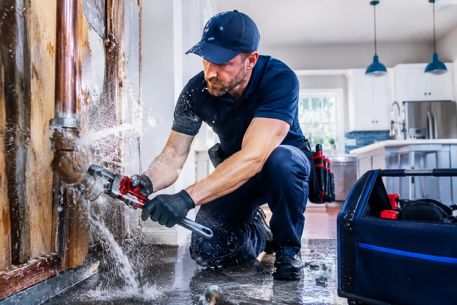 Local emergency pipe repair professionals in Burns, KS